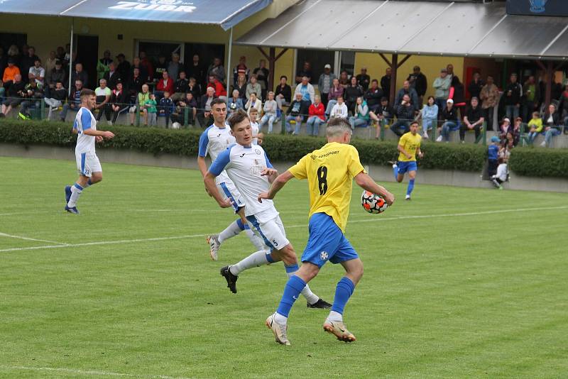 Fotbalová bitva o Přerov mezi FK Kozlovice a 1. FC Viktorie Přerov