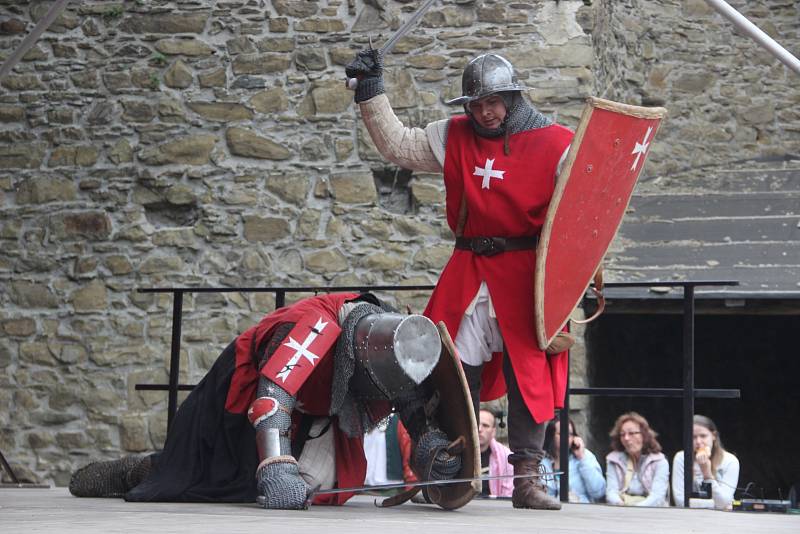 Festival vojenské historie na hradě Helfštýn