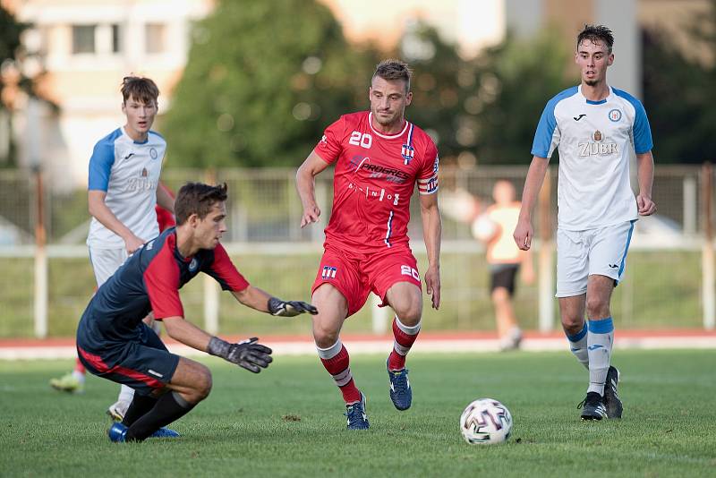 Fotbalisté Přerova prohráli doma ve druhém kole MOL Cupu s druholigovou Líšní 0:2.