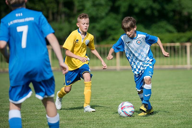 O pohár 1. FC Viktorie Přerov a ZŠ Za mlýnem bojovalo v Přerově 32 elitních družstev starších přípravek z celé republiky.