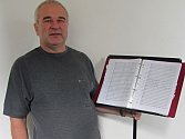 František Tkadlec, umělecký vedoucí Dechového orchestru Haná