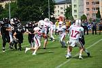 Přerovští Mamuti ve finále 2. ligy amerického fotbalu porazili Prague Black Panthers 35:0 a slavili titul.