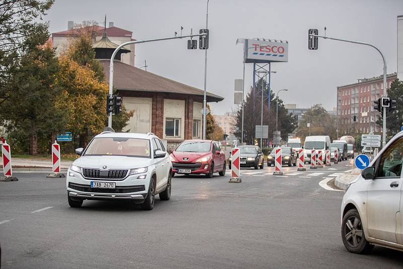 Otevření nového městského průtahu, tzv. průpichu, v Přerově. 31. října 2022