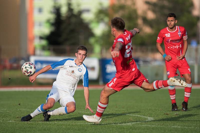 Fotbalisté Přerova prohráli doma ve druhém kole MOL Cupu s druholigovou Líšní 0:2.