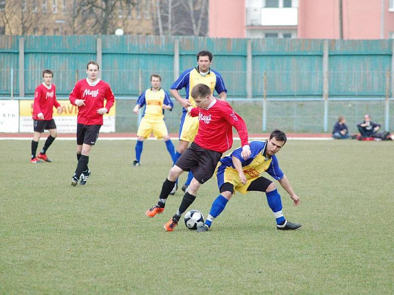 Přerov (v červeném) vs. Zlaté Hory