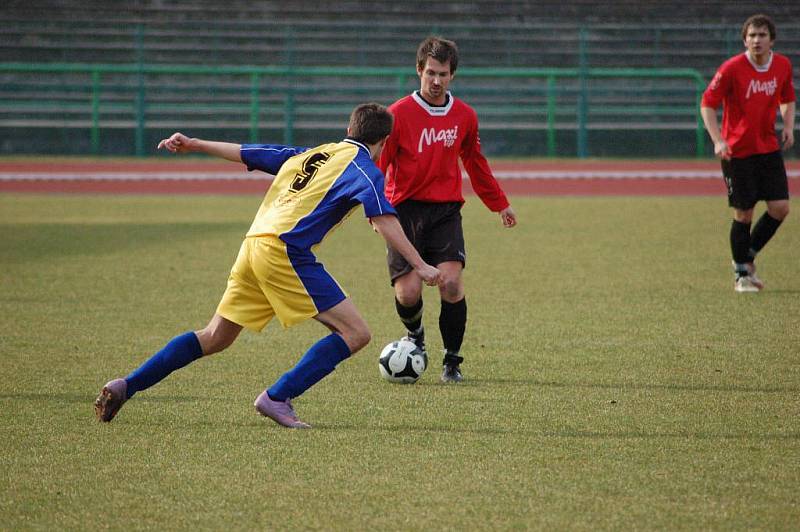 Přerov (v červeném) vs. Zlaté Hory