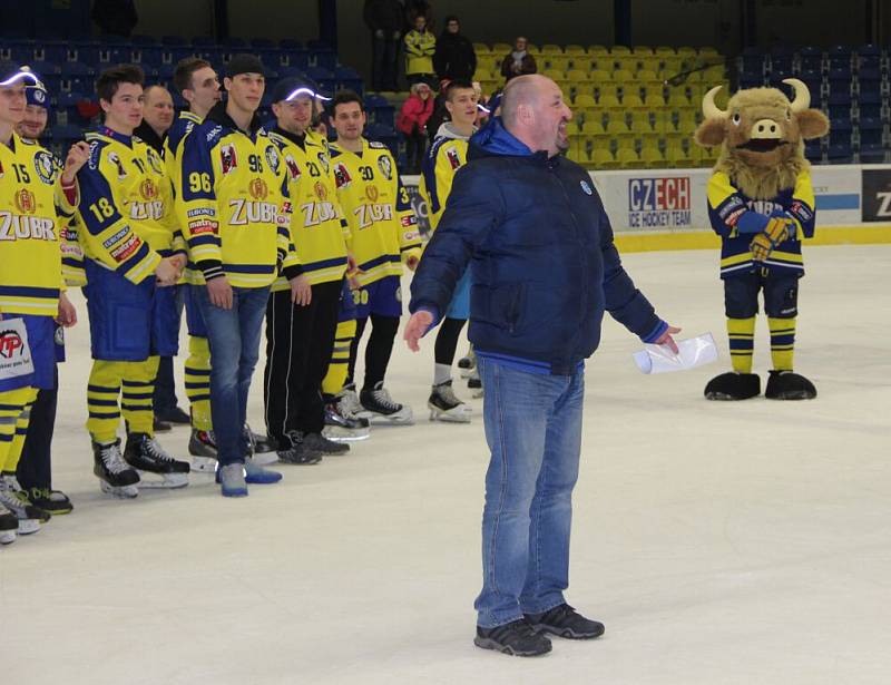 Přerovští hokejisté se na domácím stadionu loučili se sezonou i fanoušky.