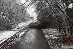 Sněhová nadílka i v neděli potrápila řidiče v Olomouckém kraji. Hasiči zasahovali u bezmála dvou desítek nehod.