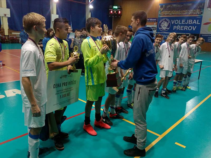 Legea Cup 2018 hráčů do 14 let do Přerova přilákal kvalitní celky. Ve finále zvítězil Baník Ostrava nad Sigmou Olomouc 5:2.