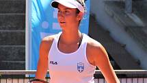Tenisové mistrovství Evropy juniorů do 16 let v Přerově. Artemis Aslanisvili (Řecko)