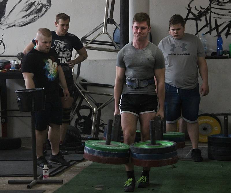 První závody v přerovském Chrámu síly Jiřího Tkadlčíka. Kategorii do 100 kilogramů ovládl jeho bratr Marek. Nad 100 kg byl nejlepší Petr Pastyřík.