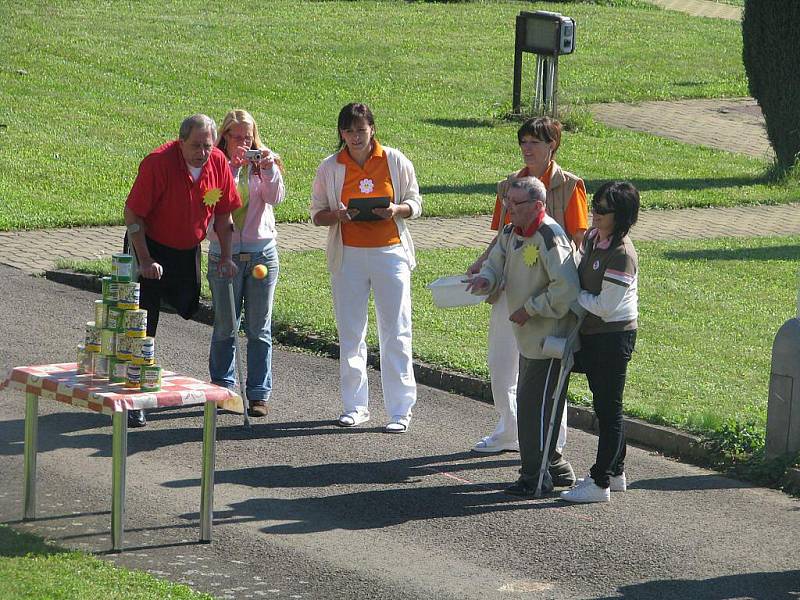 Olympiáda důchodců v Radkově Lhotě