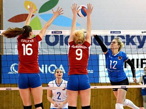 Volejbalistky Přerova v play-off proti Olympu Praha