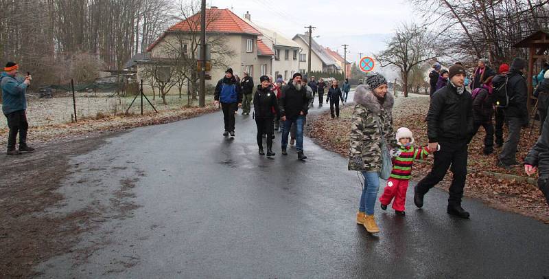 Novoroční výstup na Helfštýn, 4. ledna 2020