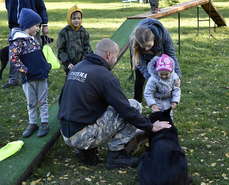 Páteční oslavy 50letého výročí založení Kynologického klubu v Tovačově. 22.10. 2021