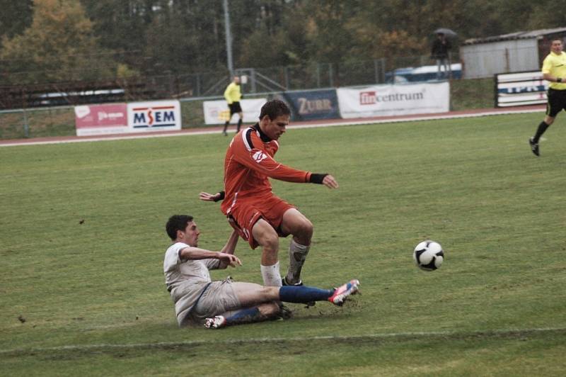 1.FC Viktorie Přerov (v bílém) vs. FK Mikulovice