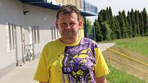 Předseda 1. FC Viktorie Přerov Břetislav Holouš.