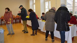 Druhé kolo prezidentských voleb v Přerově, 27. ledna 2023