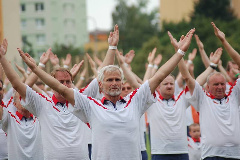 Přerov se stal v sobotu dějištěm krajského sokolského sletu, na který zavítalo na 1700 cvičenců.