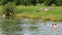 Jezero Jadran v Oseku nad Bečvou