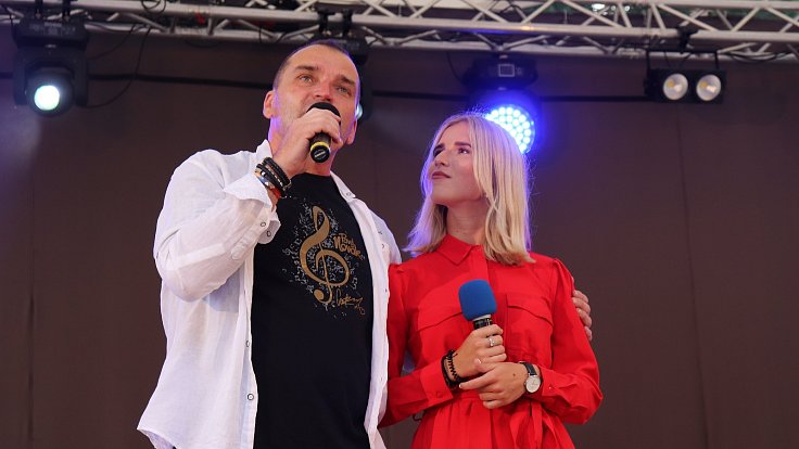 Eliška Nováková se svým otcem Pavlem Novákem