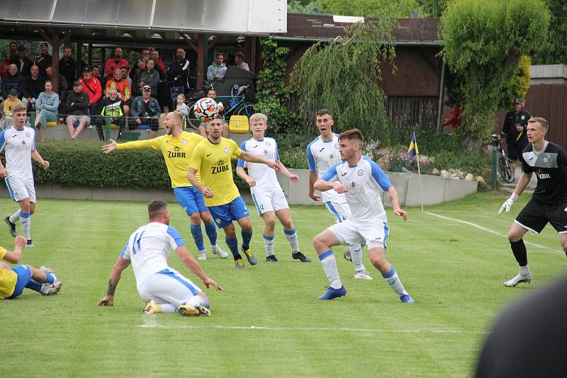 Fotbalová bitva o Přerov mezi FK Kozlovice a 1. FC Viktorie Přerov