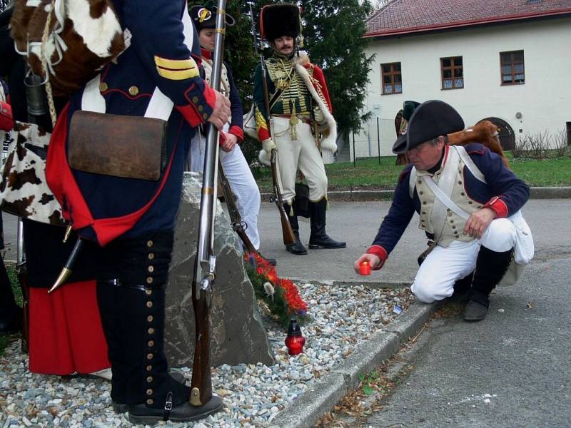 Tradiční pochod napoleonistů v Dřevohosticích