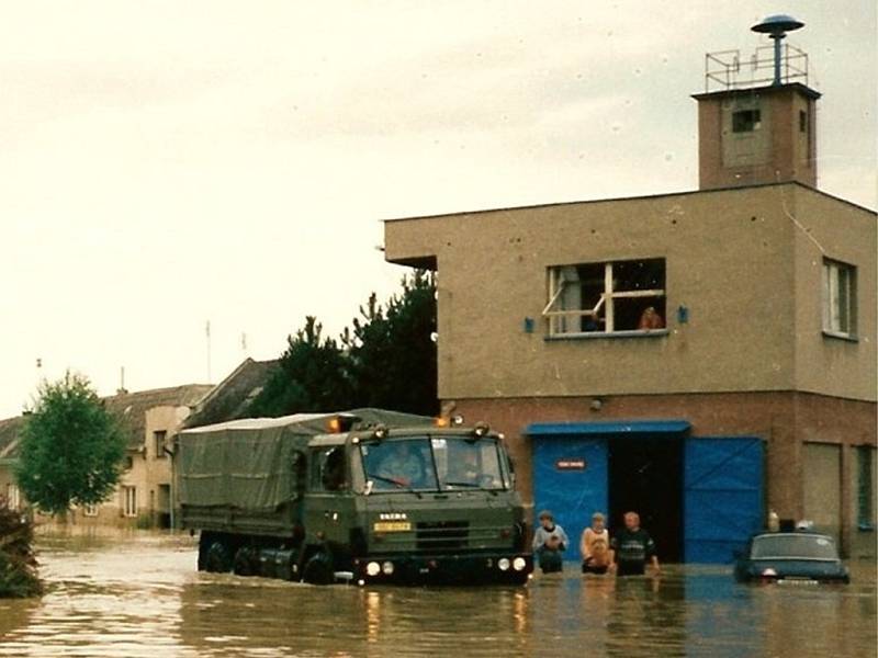 Povodeň v Bochoři v roce 1997