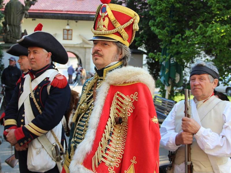 Dobytí dřevohostického zámku napoleonskou armádou