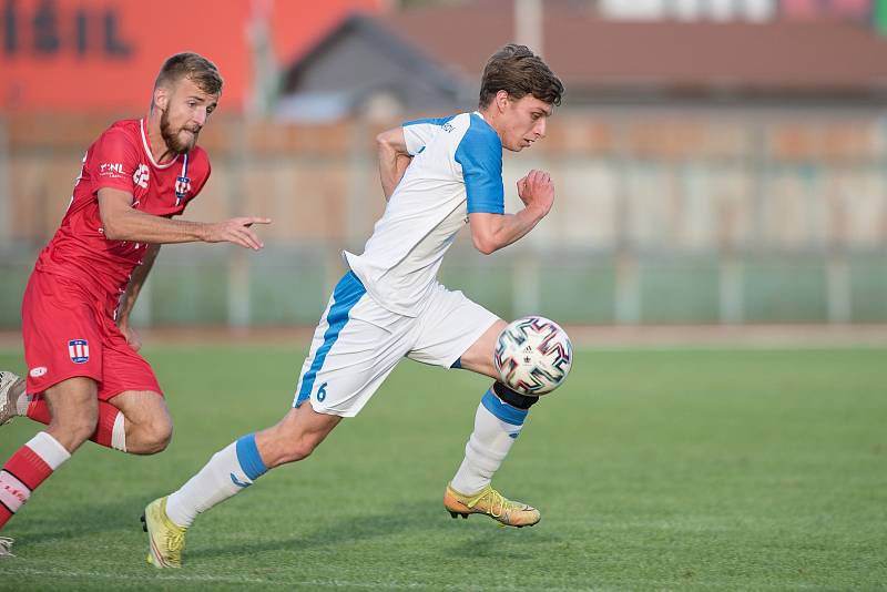 Fotbalisté Přerova prohráli doma ve druhém kole MOL Cupu s druholigovou Líšní 0:2.