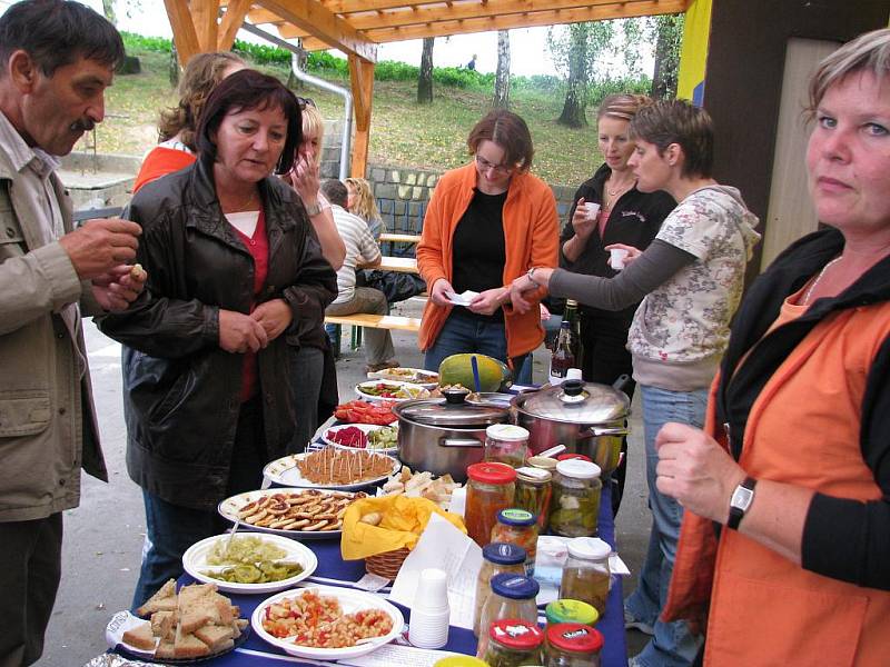 V Horním Újezdě slavili v sobotu dýňobraní. Ulice v této obci ozdobily neobvyklé postavičky.