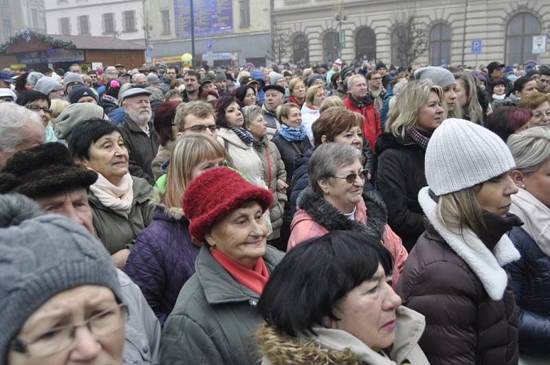 Koncert Pavla Nováka na Štědrý den v Přerově