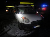 Ve středu večer srazila řidička Fiatu na komunikaci ze Všechovic do Kelče chodce. 8.2. 2023