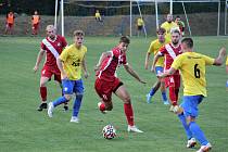 Fotbalisté FK Kozlovice v 1. kole MOL Cupu proti Frýdku-Místku.