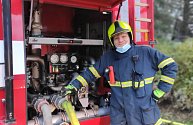 Profesionální hasič a rodák z Oseku nad Bečvou Radek Buryánek