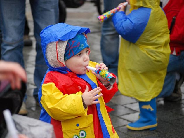 Protestní pochod proti spalovně v Přerově