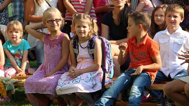 Začátek školního roku u prvňáčků na ZŠ Trávník v Přerově