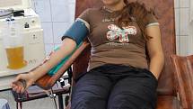 Darování krve v přerovské nemocnici