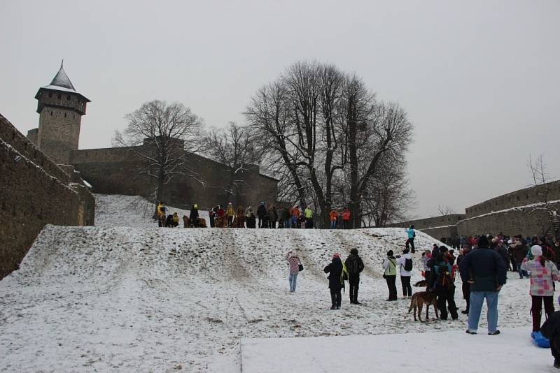 Novoroční výšlap na Helfštýn - sobota 2. ledna 2016