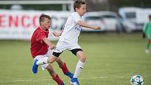 Žákovský memoriál v Želatovicích. FC Slovácko (v bílém) - FC Želatovice