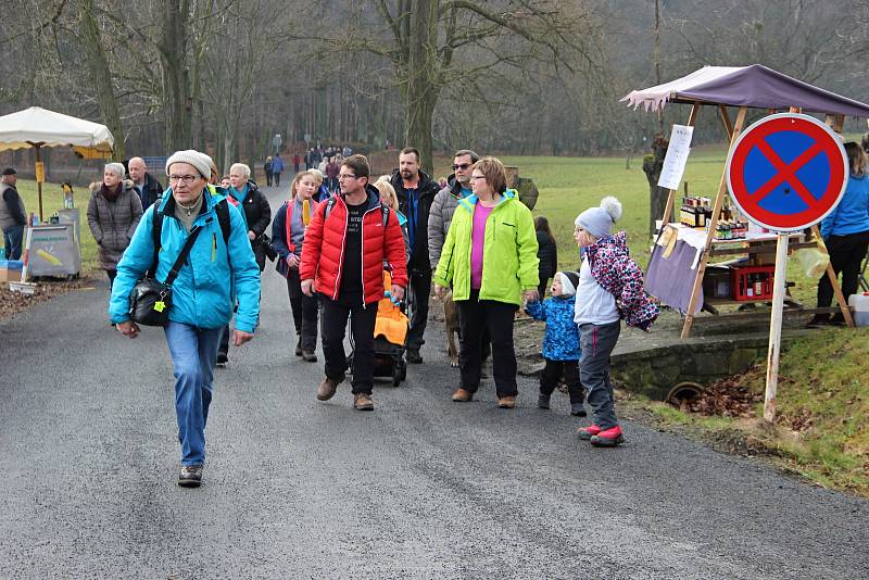 Jednačtyřicátý ročník tradičního zimního výstupu na Helfštýn