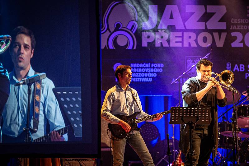 38.ČSJF - Československý jazzový festival, 22. října 2021 v Přerově. Kapela The Track Inspection (CZ).