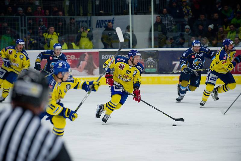 Hokejisté Přerova proti Kladnu. Nastoupil i Jaromír Jágr. Foto: Deník/Jan Pořízek