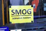 Smogová situace  - v Přerově MHD zdarma