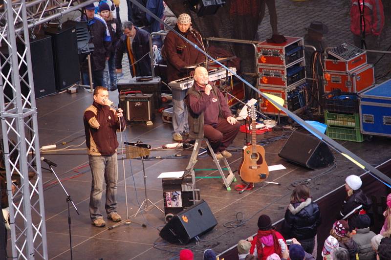 Tisíce Přerovanů si nenechaly ujít tradiční koncert Pavla Nováka,