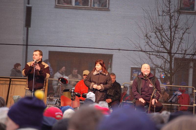 Tisíce Přerovanů si nenechaly ujít tradiční koncert Pavla Nováka,