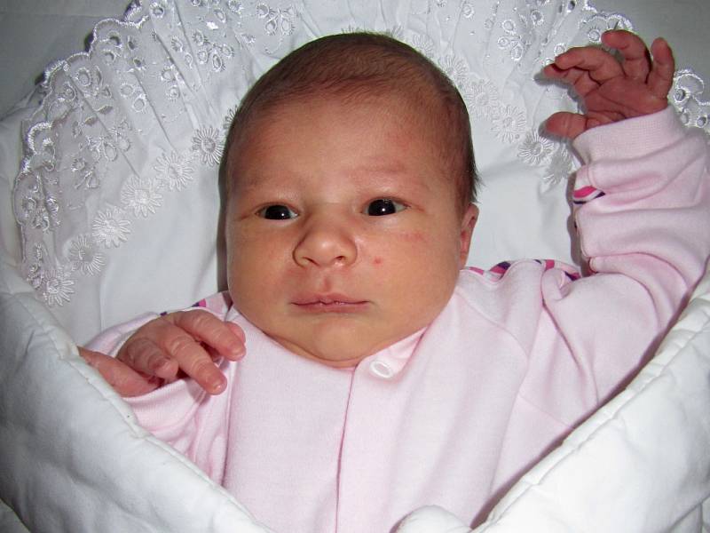 Gabriela Foltasová, Partutovice, narozena 2. srpna 2012 v Přerově, míra 52 cm, váha 3700 g