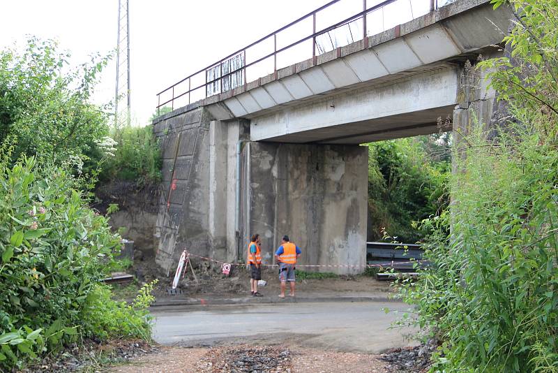 Uzavírka podjezdu v přerovské části Lýsky - 29.7.2020