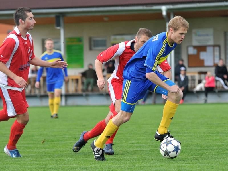 FC Želatovice (v modrém) vs. FC Kralice na Hané