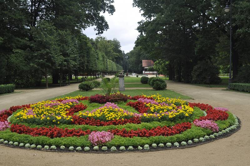 Přerovský park Michalov. Ilustrační foto